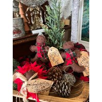 Primitive Lebkuchen Und Sonnenblumen Schüsselfüller. Handgefertigt Primitive Lebkuchen Und Sonnenblumen Schüsselfüller. Handgefertigt von CorrinasDesigns