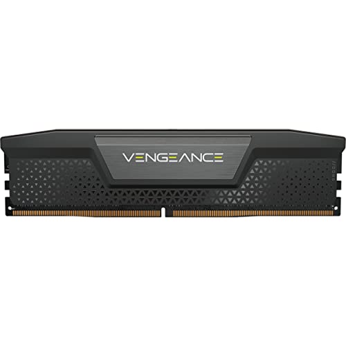 Corsair VENGEANCE DDR5 RAM 48GB (2x24GB) 7000MHz CL40 Intel XMP iCUE Kompatibel Computer Speicher - Schwarz (CMK48GX5M2B7000C40) von Corsair