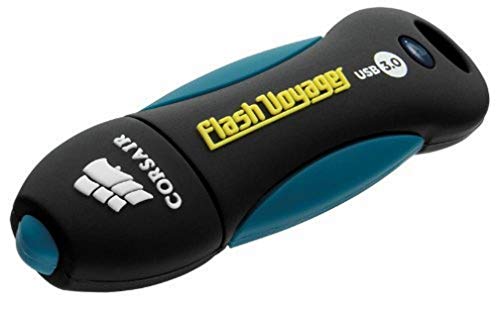 Corsair CMFVY3A-64GB Flash Voyager 64GB USB 3.0 High Speed Wasserabweisend Flash Drive, schwarz / blau Corsair CMFVY3A-64GB Flash Voyager 64GB USB 3.0 High Speed Wasserabweisend Flash Drive, schwarz / blau von Corsair