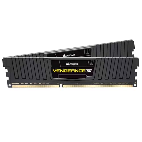 Corsair CML16GX3M2A1600C9 Vengeance Low Profile 16GB (2x8GB) DDR3 1600 Mhz CL 9 XMP Performance Desktop Memory Schwarz, 16GB(2x8GB) von Corsair