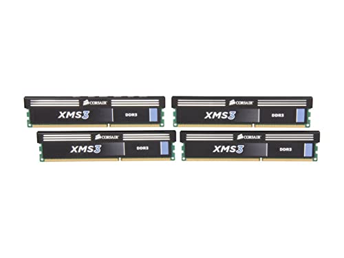 Corsair CMX16GX3M4A1333C9 XMS3 16GB (4x4GB) DDR3 1333 Mhz CL9 Performance Desktop Memory von Corsair