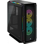 Corsair Computergehäuse 5000T Midi Tower Gehärtetes Glas Schwarz von Corsair