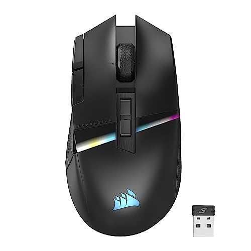 CORSAIR DARKSTAR WIRELESS MMO/MOBA Gaming-Maus - 26.000 DPI - 15 Programmierbare Tasten - Bis zu 80 Stunden Akkulaufzeit - iCUE-Kompatibel - PC, PS5, PS4, Xbox - Schwarz CORSAIR DARKSTAR WIRELESS MMO/MOBA Gaming-Maus - 26.000 DPI - 15 Programmierbare Tasten - Bis zu 80 Stunden Akkulaufzeit - iCUE-Kompatibel - PC, PS5, PS4, Xbox - Schwarz von Corsair