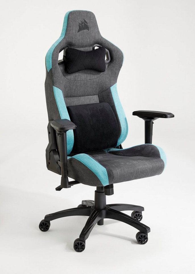 Corsair Gaming Chair T3 Rush Fabric Gaming Chair, Racing-Inspired Design, Soft Fabric Exterior von Corsair
