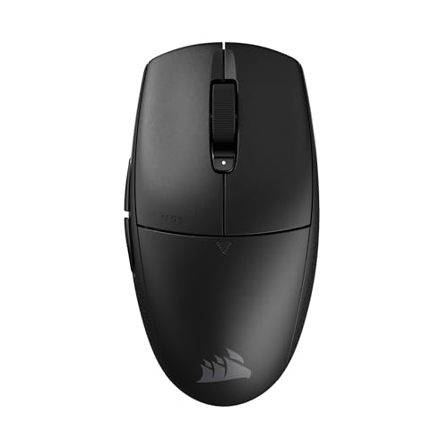 Corsair M55 Wireless Leichte FPS-Gaming-Maus – 2,4GHz & Bluetooth – 24.000 DPI – Langlebige Lebensdauer der Batterie – Sechs Programmierbare Schaltflächen – Texturierte Seitengriffe – Schwarz Corsair M55 Wireless Leichte FPS-Gaming-Maus – 2,4GHz & Bluetooth – 24.000 DPI – Langlebige Lebensdauer der Batterie – Sechs Programmierbare Schaltflächen – Texturierte Seitengriffe – Schwarz von Corsair