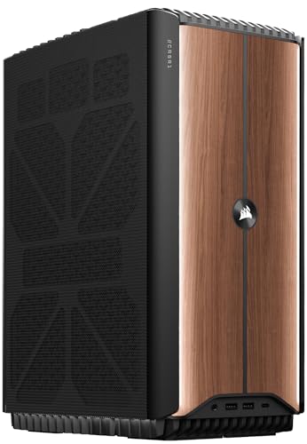 Corsair ONE i600 Gaming PC – Flüssigkeitsgekühlte Intel Core Ultra 9 285K-CPU, Flüssigkeitsgekühlte NVIDIA GeForce RTX 5080-Grafik, 64GB Vengeance DDR5-Arbeitsspeicher, 2+2TB M.2 SSD – Holz Dunkel Corsair ONE i600 Gaming PC – Flüssigkeitsgekühlte Intel Core Ultra 9 285K-CPU, Flüssigkeitsgekühlte NVIDIA GeForce RTX 5080-Grafik, 64GB Vengeance DDR5-Arbeitsspeicher, 2+2TB M.2 SSD – Holz Dunkel von Corsair