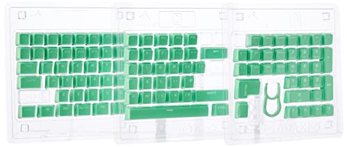 Corsair PBT Double-Shot PRO Keycap Mod Kit (Double-Shot PBT Keycaps, Standard Bottom Row Compatibility, Textured Surface, 1.5mm Thick Walls with Backlit Font, O-Ring Dampeners Included) Mint Green von Corsair