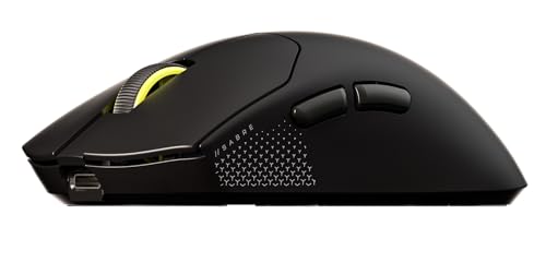 Corsair Sabre v2 PRO Ultralight Wireless FPS Gaming-Maus – 33K DPI, 36g Gewicht, 8,000Hz Hyper-Polling, Mechanische Tastenschalter, Bis zu 70 Stunden Kabellose Akkulaufzeit, Corsair Web Hub – Schwarz Corsair Sabre v2 PRO Ultralight Wireless FPS Gaming-Maus – 33K DPI, 36g Gewicht, 8,000Hz Hyper-Polling, Mechanische Tastenschalter, Bis zu 70 Stunden Kabellose Akkulaufzeit, Corsair Web Hub – Schwarz von Corsair