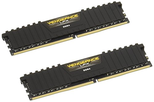 Corsair Vengeance LPX 8GB (2x4GB) DDR4 2666MHz C16 XMP 2.0 High Performance Desktop Arbeitsspeicher Kit, Schwarz von Corsair