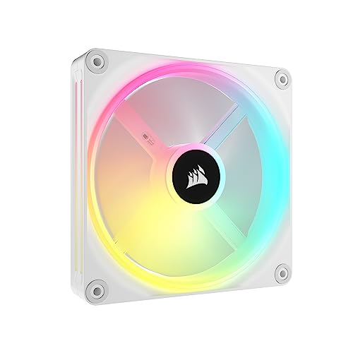 Corsair iCUE LINK QX140 RGB 140mm Magnetic Dome RGB Lüfter - Weiß von Corsair