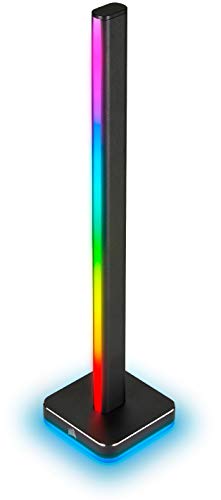 Corsair iCUE LT100 Smart Lighting Tower Erweiterungskit (Eine 422 mm Große Lichtsäulen mit Jeweils 46 Anpassbaren LEDs, Integrierte Lichtstreuung, Abnehmbare Headset-Halterung) Schwarz von Corsair