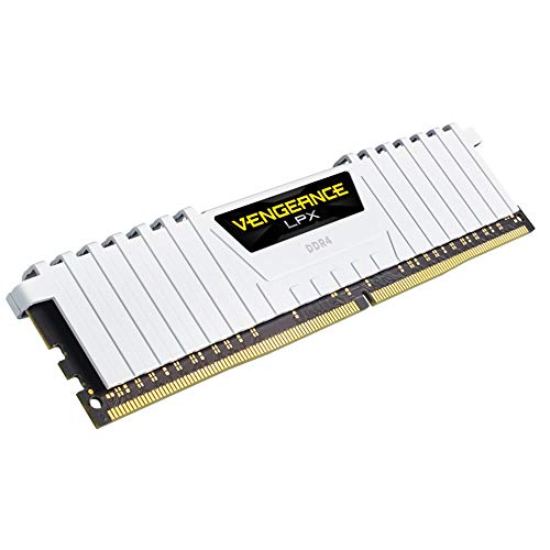 Corsair Vengeance LPX 16GB (2x8GB) DDR4 3000MHz C16 XMP 2.0 High Performance Desktop Arbeitsspeicher Kit, Weiß von Corsair