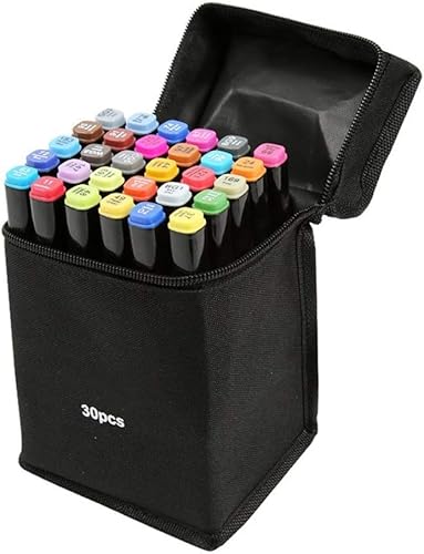 Corslet 30 Pc Dual Tip Marker Alkoholische Marker Set Farbmarker zum Zeichnen Marker Stifte zum Zeichnen Marker mit Tragetasche zum Malen Skizzieren Kalligraphie Alkohol Marker für Erwachsene Anfänger Corslet 30 Pc Dual Tip Marker Alkoholische Marker Set Farbmarker zum Zeichnen Marker Stifte zum Zeichnen Marker mit Tragetasche zum Malen Skizzieren Kalligraphie Alkohol Marker für Erwachsene Anfänger von Corslet