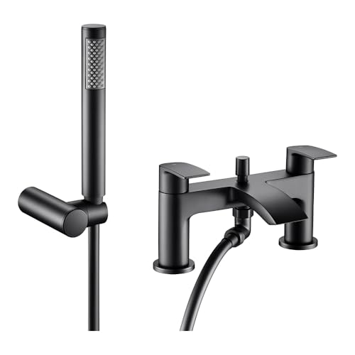 Mischbatterie für Badewanne, Dusche, Mattschwarz von Corso Bathrooms