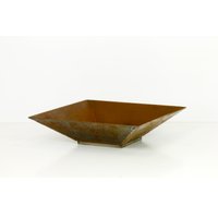 Gestaltetes Feuerstelle Corten Flames. Moderne Feuerschale Corten. Individualisierbar von CortenStore