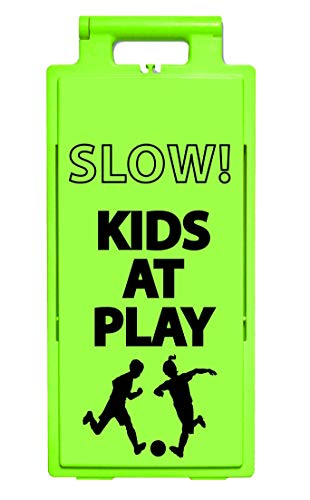 Getue Cortina Lamba 2x4 Safety Sign Slow Kids at Play 25"x11.5"x1.5", 03-600-60L, Lime Getue Cortina Lamba 2x4 Safety Sign Slow Kids at Play 25"x11.5"x1.5", 03-600-60L, Lime von Cortina