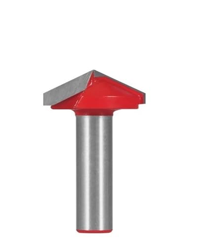 1/3/6 stücke 3D V Typ Schlitzfräser Bit Fräser CNC Solid Wolfram Allloy Holzbearbeitungsfräser for Holz Bit Stirnfräser(8X22X120) von Cortnn
