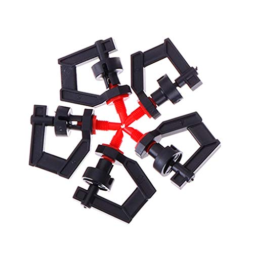 100 Stück G Typ 360 Grad Micro Rotary Dreibeindüse Sprinkler Kopf Refraktive Nebel Bewässerung Pflanze Rotation Refraktion Zerstäuber Düse Rasen Tropfer System Garten Sprüher 100 Stück G Typ 360 Grad Micro Rotary Dreibeindüse Sprinkler Kopf Refraktive Nebel Bewässerung Pflanze Rotation Refraktion Zerstäuber Düse Rasen Tropfer System Garten Sprüher von CosCosX