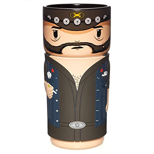 CosCups von Numskull Motorhead Lemmy Keramiktasse mit Gummihülle, 400 ml von CosCups