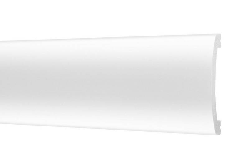 Cosca Zierleiste CM5, Max. Paket (bester Meterpreis), Wandleisten aus Ecopolymer - Stuckleisten hochdichtes Styropor, extrem widerstandsfähig - (Max. Paket, bester Meterpreis) Wandzierleisten Flexibel Hochwertig von Cosca