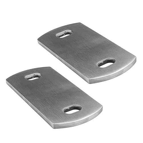 Cosch Edelstahl Anschweißplatte/Anschweißlasche/Ankerplatte 2 Langlochbohrungen ca. 11 x 20 mm V2A einseitig geschliffen 120 mm - 6 mm - 60 mm Cosch Edelstahl Anschweißplatte/Anschweißlasche/Ankerplatte 2 Langlochbohrungen ca. 11 x 20 mm V2A einseitig geschliffen 120 mm - 6 mm - 60 mm von Cosch Edelstahl