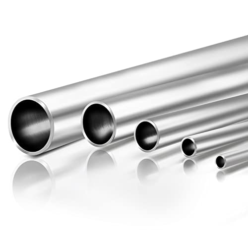 Edelstahl Rundrohr V2A geschliffen 42,4 x 3,0 mm (1 1/4") 160 cm von Cosch Edelstahl