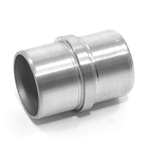 Edelstahl Verbindungsmuffe hohl Verbinder Rundrohrverbinder Verbindungsstück (Ø 40,0 x 2,0 mm) von Cosch Edelstahl
