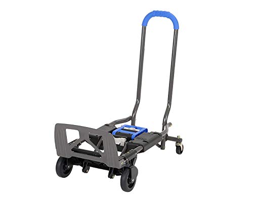 COSCO Shifter 135kg Multi Funktion Klappbar Handwagen und Sackkarre (Blau), 42.3*34.9*125.1 cm von Cosco