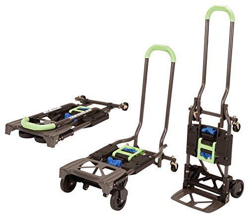 COSCO Shifter 135kg Multi Funktion Klappbar Handwagen und Sackkarre (Grün) von COSCO