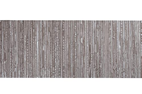 CosìCasa Bambusmatte Badematte Holz rutschfest | Nachhaltiger Bambusteppich, Küchenläufer, Duschvorleger | rutschfeste Badematte Bambus | Holzmatte für Bad & Küche (Washed-Look, 50 x 75 cm) von CosìCasa