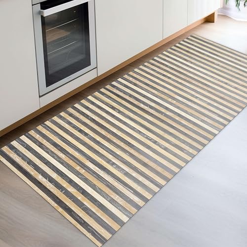 CosìCasa Bambus-Teppich für die Küche aus umweltfreundlichem Holz | Vielseitiger Küchenteppich, rutschfest, waschbar, perfekt als Badezimmerteppich, Küchenläufer oder Outdoor-Teppich [50 x 160 cm, CosìCasa Bambus-Teppich für die Küche aus umweltfreundlichem Holz | Vielseitiger Küchenteppich, rutschfest, waschbar, perfekt als Badezimmerteppich, Küchenläufer oder Outdoor-Teppich [50 x 160 cm, von CosìCasa