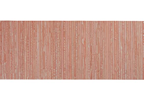 CosìCasa Bambusmatte Badematte Holz rutschfest | Nachhaltiger Bambusteppich, Küchenläufer, Duschvorleger | rutschfeste Badematte Bambus | Holzmatte für Bad & Küche (Washed-Look, 50 x 180 cm) von CosìCasa