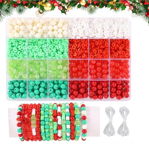 Cosiesnest 1200 Stück Weihnachten Runde Perlen Perlen zum Auff채deln 8 Farben Polymer Clay Perlen Armb채nder Selber Machen Kleine Perlenf체ller Perlen f체r DIY Crafts Xmas Geburtstage Geschenke Cosiesnest 1200 Stück Weihnachten Runde Perlen Perlen zum Auff채deln 8 Farben Polymer Clay Perlen Armb채nder Selber Machen Kleine Perlenf체ller Perlen f체r DIY Crafts Xmas Geburtstage Geschenke von Cosiesnest