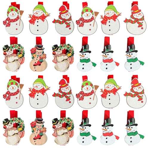 Cosiesnest 24 Stück Weihnachten Holzklammern Klein Mini Weihnachtsklammern Klammern Weihnachten Klein Holzklammer Wäscheklammern für Kartenornamente hängende Weihnachtsbaum Wanddekoration Cosiesnest 24 Stück Weihnachten Holzklammern Klein Mini Weihnachtsklammern Klammern Weihnachten Klein Holzklammer Wäscheklammern für Kartenornamente hängende Weihnachtsbaum Wanddekoration von Cosiesnest