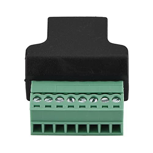 Cosiki 8 Stiftanschluss, Ethernet Zum Koax -Adapter RJ45 RJ45 Schraubadapteranschluss -Anschlüsse Weibchen Bis 8 Stifte Schraubenklemme Blockadapter Cosiki 8 Stiftanschluss, Ethernet Zum Koax -Adapter RJ45 RJ45 Schraubadapteranschluss -Anschlüsse Weibchen Bis 8 Stifte Schraubenklemme Blockadapter von Cosiki