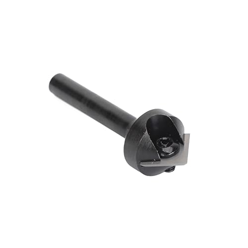 Cosiki CNC -Bits 1/4 Schaft, V Groove Router Bit 1/4 Schaft 90 Grad Abkämme 45 Grad V Form Router Carbid Einsatz / Grooving Mahlen Holzbearbeitungsschlitzschneider von Cosiki