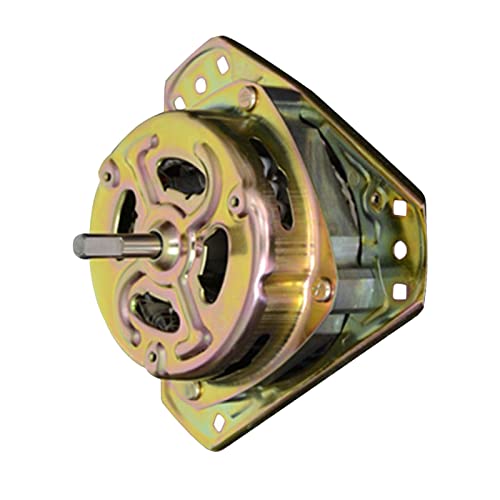 Cosiki Elektromotor, Mini -Motormetallkupferdraht Starker -Trocknungsmotor Waschmaschinen Dehydration Motor Drehscheibe für Waschmaschine (90 W feiner Schaft) von Cosiki