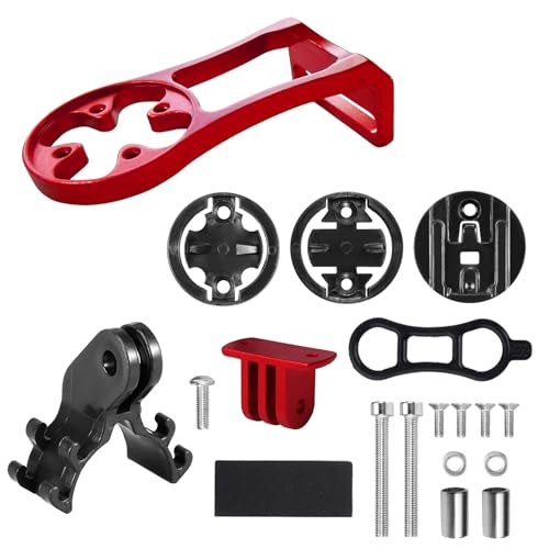 Cosiki Fahrrad -Taschenlampenmontage, Taschenlampenmontage -Scheinwerfer Halterung für Fahrradfahrradfahrrad Taschenlampenmontagefahrradmontage für eine Bequeme Radfahrt (Rot) von Cosiki