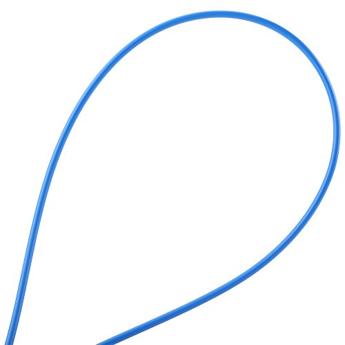 Cosiki Fahrradschieberkabel, 4 Mm -Schaltkabel mit Hochwertigem Gummi -Außenschlauch Leicht und Tragbares 3 Meter Fahrradschaltdraht für Straße und Fahrräder (Blue) von Cosiki