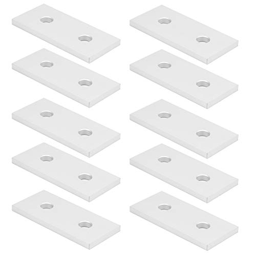 Cosiki Flat -Reparatur -Platten Verbindungsplatte Aluminium Flachverstärkende Verstärkung Vertikaler Verbindungswerkzeug 10pcs für Vertikale Gelenke (3030) von Cosiki