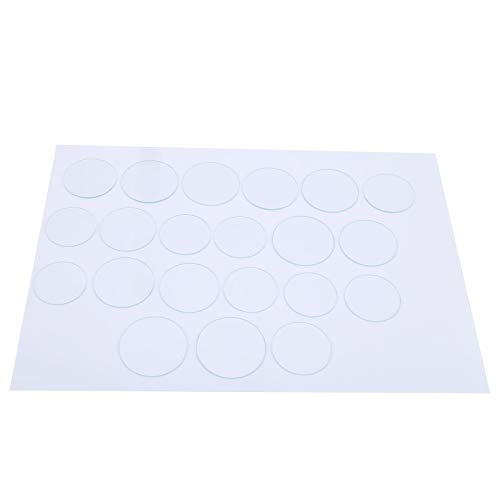 Cosiki Gesichtslinse, Flache Glaslinse Wache Klares Minerallinsenglaswachtglas Objektiv Uhr Objektiv Uhr Austausch Glaslinsenspiegel Reparaturwerkzeug Reparaturwerkzeug Cosiki Gesichtslinse, Flache Glaslinse Wache Klares Minerallinsenglaswachtglas Objektiv Uhr Objektiv Uhr Austausch Glaslinsenspiegel Reparaturwerkzeug Reparaturwerkzeug von Cosiki