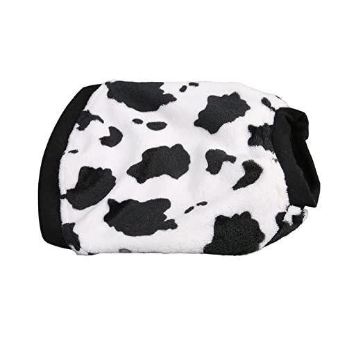 Cosiki Hund PJs für Kleine Hunde, Hund Jammies Milchmuster Weiche Baumwollpulde Jumpsuit Kleidung Hunde Winter Kleidung Pitbull Pyjamas für Schläfrige Mittelgroßen Großen Hunden Jungen oder Mädchen von Cosiki