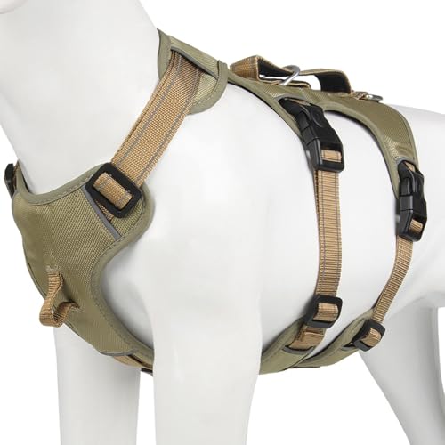 Cosiki Hundekabelbaum, Fluchtschutzhundkabelbaum mit Liftgriff Weich Verstellbare Reflektierende Hundekabelbaum für Gehenstraining (M) von Cosiki