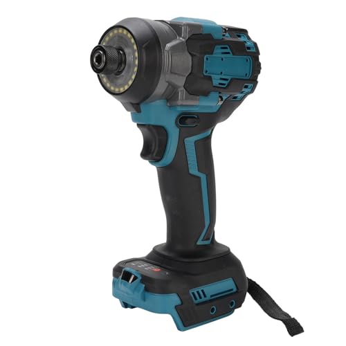 Cosiki Impact -Wrench, Impact -Treiber mit LED Arbeitslicht 3500IPM Hochtorsionsfahrer Kabelloser Wrch 1/4in Drill für BL1840 Batterie 550 Nm Elektrikpistole von Cosiki