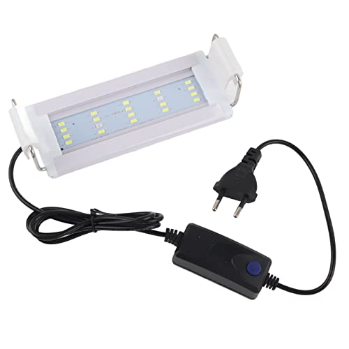 Cosiki Juli- Aquarium Unterwasserlicht, aufsteckbares Aquarium Mini LED Licht Aquarium Lampe EU Stecker 220V von Cosiki