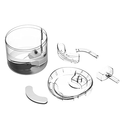 Cosiki Katzenwasserbrunnen, Hundwasserbrunnen mit 2 Wassermodi 2L Super Leise Automatisch Haustier Trinkbrunnen Haustierbrunnen für Katzen Hunde Mehrere Haustiere (Induktionsmodus) von Cosiki