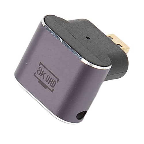 Cosiki Micro HD zu HD Konverter, 8K Unterstützt 40 Gbps HD zu Micro HD Adapter Aluminiumlegierung für Kamera von Cosiki