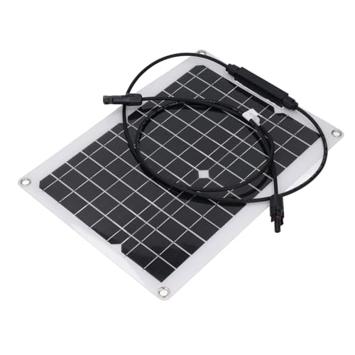 Cosiki Mini -Solarmodule, Kleine Solarpanel mit Hoher Effizienz 18 V 15W Kleine Solarpanel Flexible Kit Solar Batterie für Wohnmobilcampingaktivitäten Batterielade Solar Light Taschenlampe von Cosiki