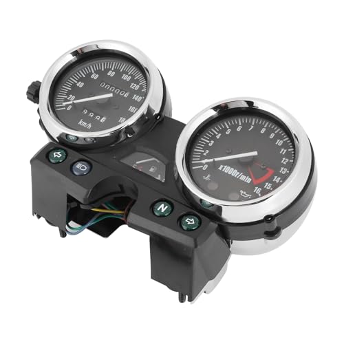 Cosiki Motorrad -Drehzahlmesser, Motorrad -Tachometer Einfach Installation ABS Drehzahlmesser für ZRX400 750 1100 1994-1997 von Cosiki