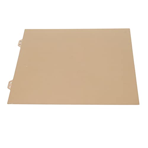 Cosiki PEI-Stahlplatte Abnehmbare Flexible 3D-Drucker-Bauplatte 2 Seiten Goldbeschichtet 9,8 Zoll Breiter Ersatz (Goldene Stahlplatte) von Cosiki